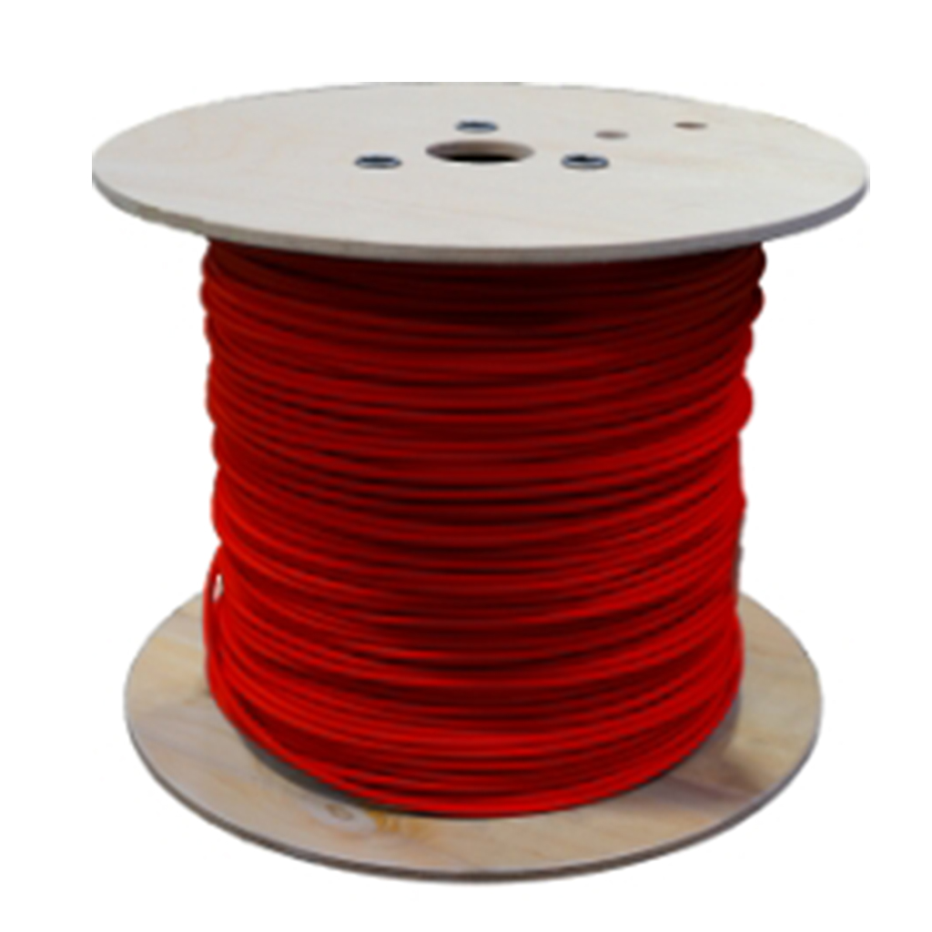 solarkabel-rot-1 KBE SOLAR CABLE H1Z2Z2-K 1×6 mm2 R1000 (red) Overall Diameter 6 / 1500V DC (TUV) - SOL011 - Image 1